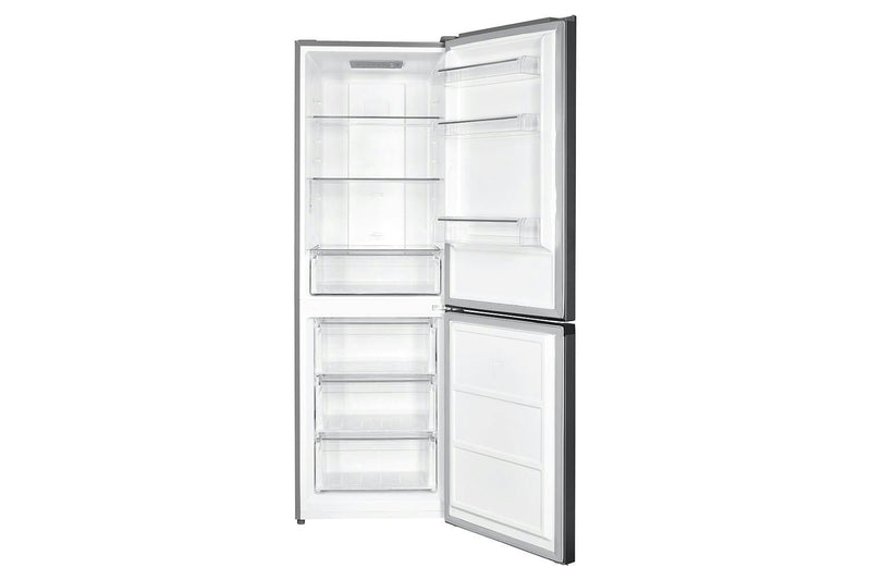 Belling BFF230BKIX 55 cm Wide Total No Frost Fridge Freezer (Black Steel)