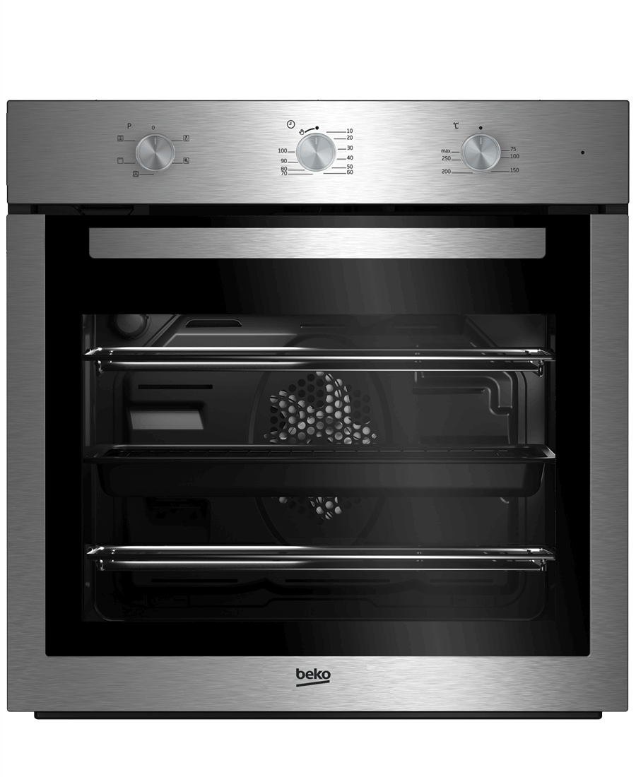 Beko AeroPerfect™ 60cm Built-in RecycledNet™ Single Fan Oven | BBIF16100X