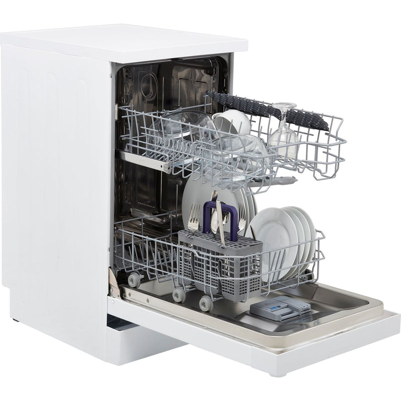 Beko DVS04X20W Slimline Dishwasher – White (10 Place Settings)