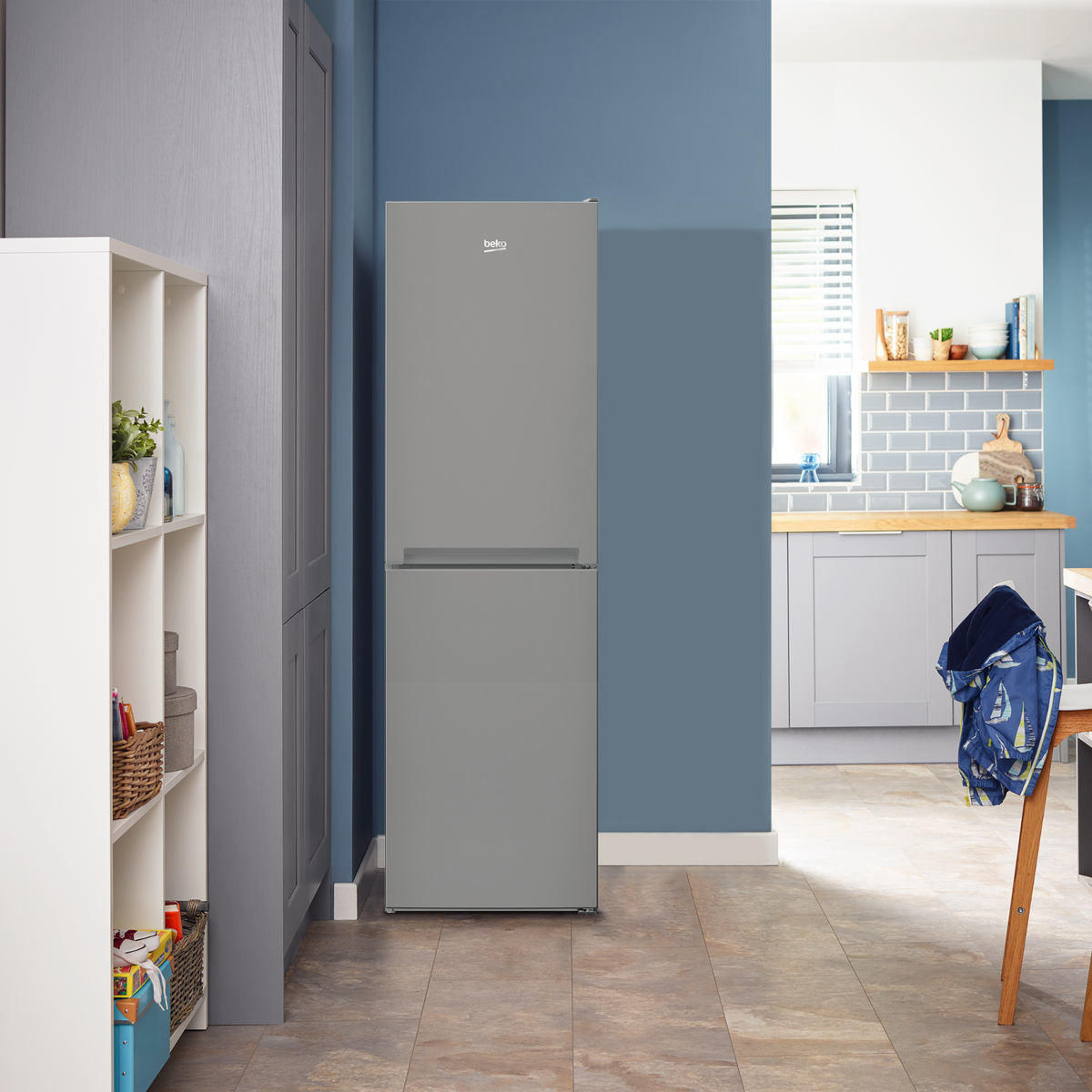 Beko 270L Frost Free Fridge Freezer - Silver - CFG4582S | Lally's Electrical Dundalk - image 5