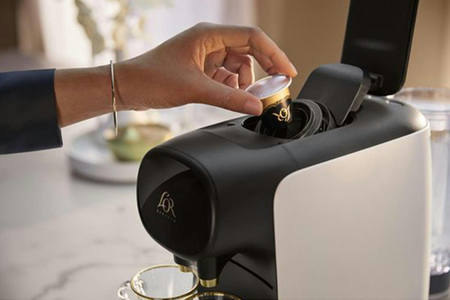 L’Or Barista Sublime Capsule Coffee Machine — Model LM9012/00