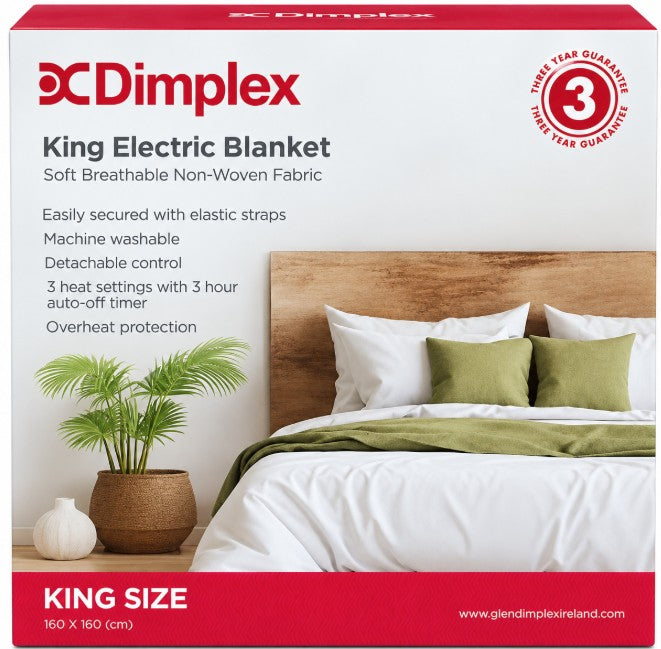 Dimplex Kingsize Electric Underblanket - DUB1013 | Lally's Electrical Dundalk