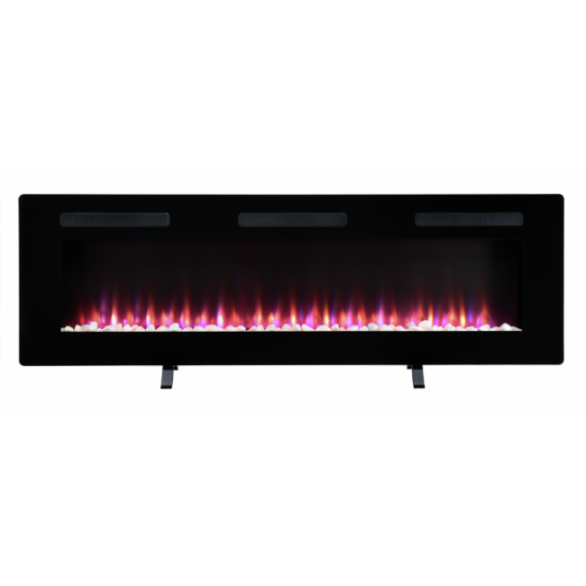Dimplex DVF1500-UK Sierra 60″ Wall / Built-In Electric Fireplace (2 kW)