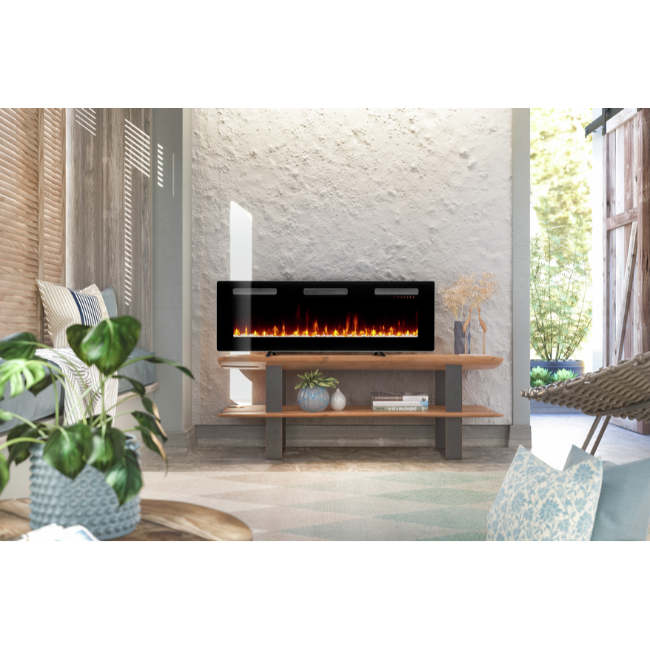 Dimplex DVF1500-UK Sierra 60″ Wall / Built-In Electric Fireplace (2 kW)