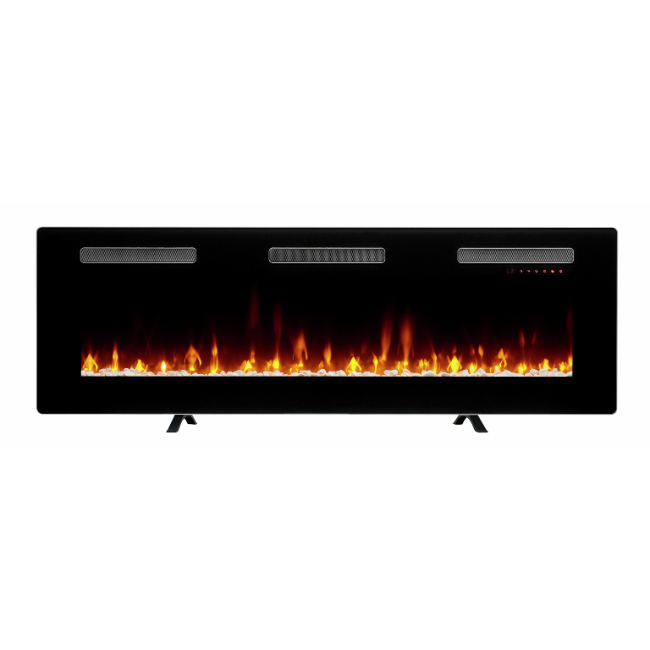 Dimplex DVF1500-UK Sierra 60″ Wall / Built-In Electric Fireplace (2 kW)