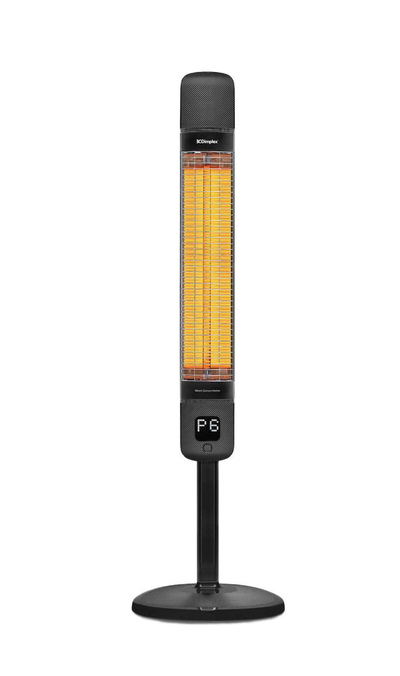 Dimplex 2500W Smart Freestanding & Wall Mount Carbon Heater - Black - DXOTDRSMT | Lally's Electrical Dundalk