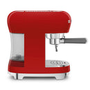 Smeg 50s Style Espresso Coffee Machine Red | ECF02RDUK