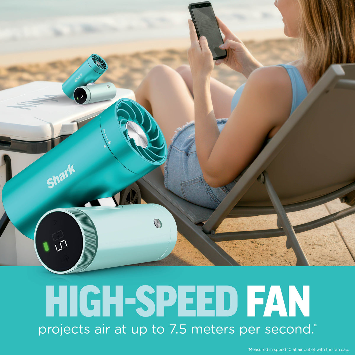 Shark ChillPill 3-in-1 Fan, Mist & InstaChill System Glacier - FA022UKBL | Lally's Electrical Dundalk - image 2