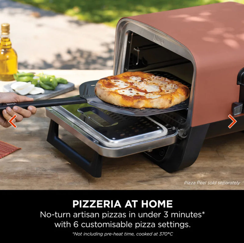 Ninja Woodfire Electric Outdoor Grill & Pizza Oven | OO101UK