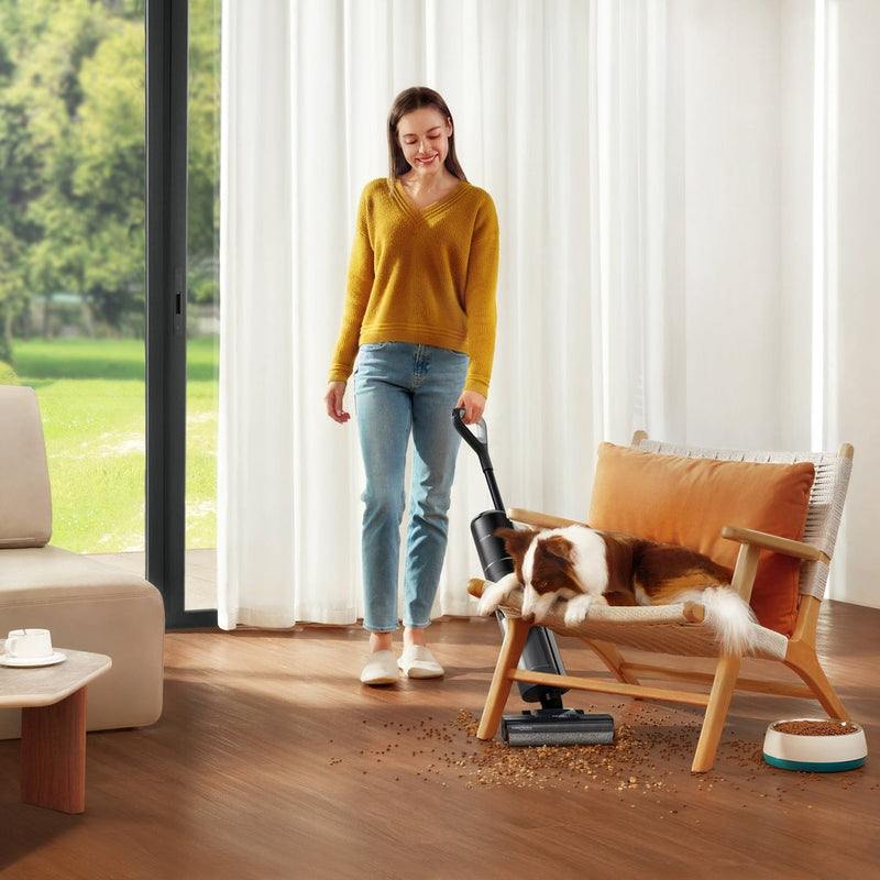 Dreame H12 Pro Wet and Dry Vacuum with Edge-to-edge cleaning | HHR25A Dreame Vacuum Cleaner Lallys Electrical Ireland