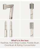 Shark FlexStyle 4-in-1 Air Styler & Hair Dryer For Straight & Wavy Hair | Stone