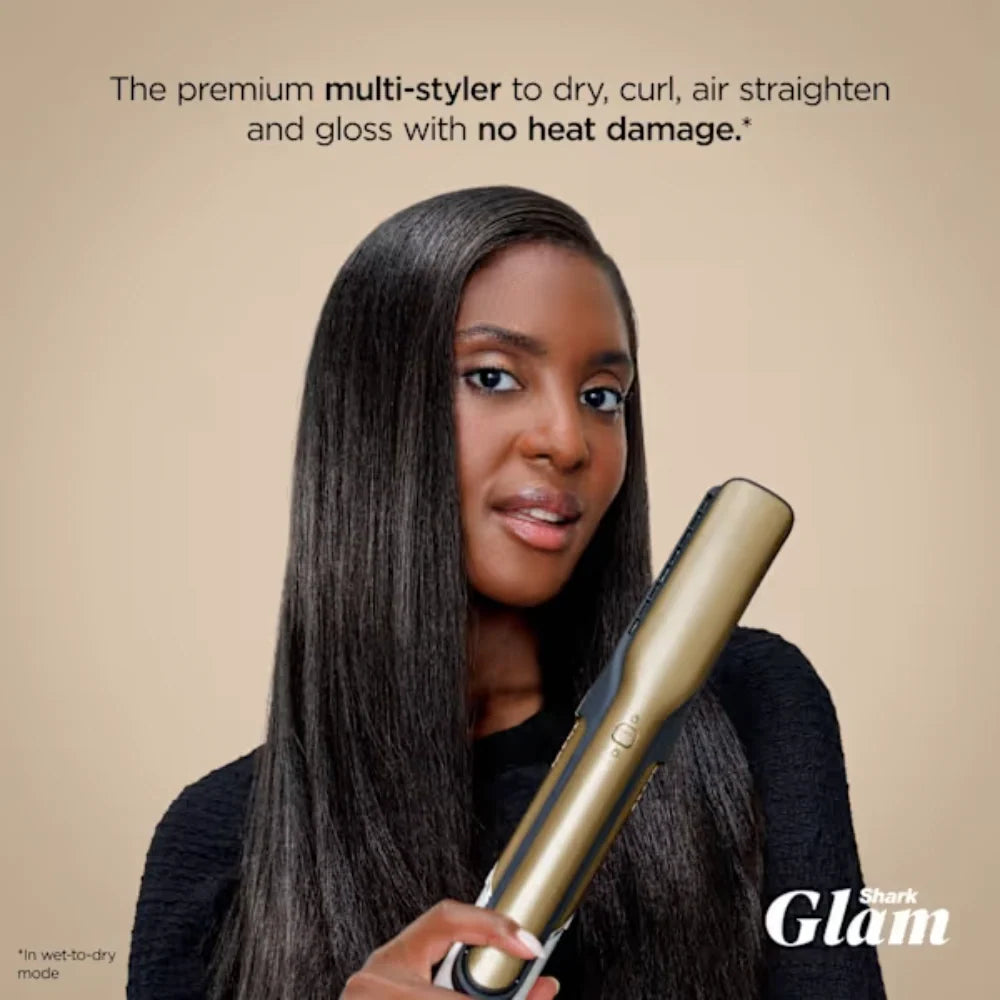 Shark Glam Straight & Waves Multi-Styler Gold | HD6041SUK view 3