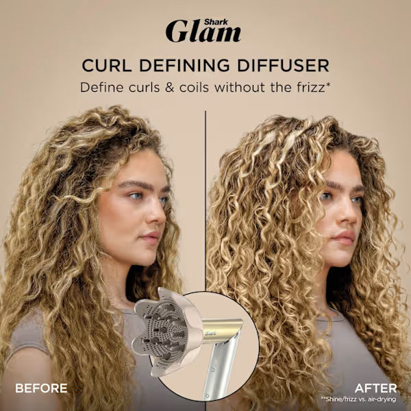 Shark Glam Straight, Waves & Curls Multi-Styler 5-in-1 Gold - HD6052SUK | Lally's Electrical Dundalk - image 4