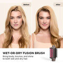 Shark FlexFusion Straight 5-in-1 Air Styler &amp; Dryer HD652SUK (Cosmic Blush)