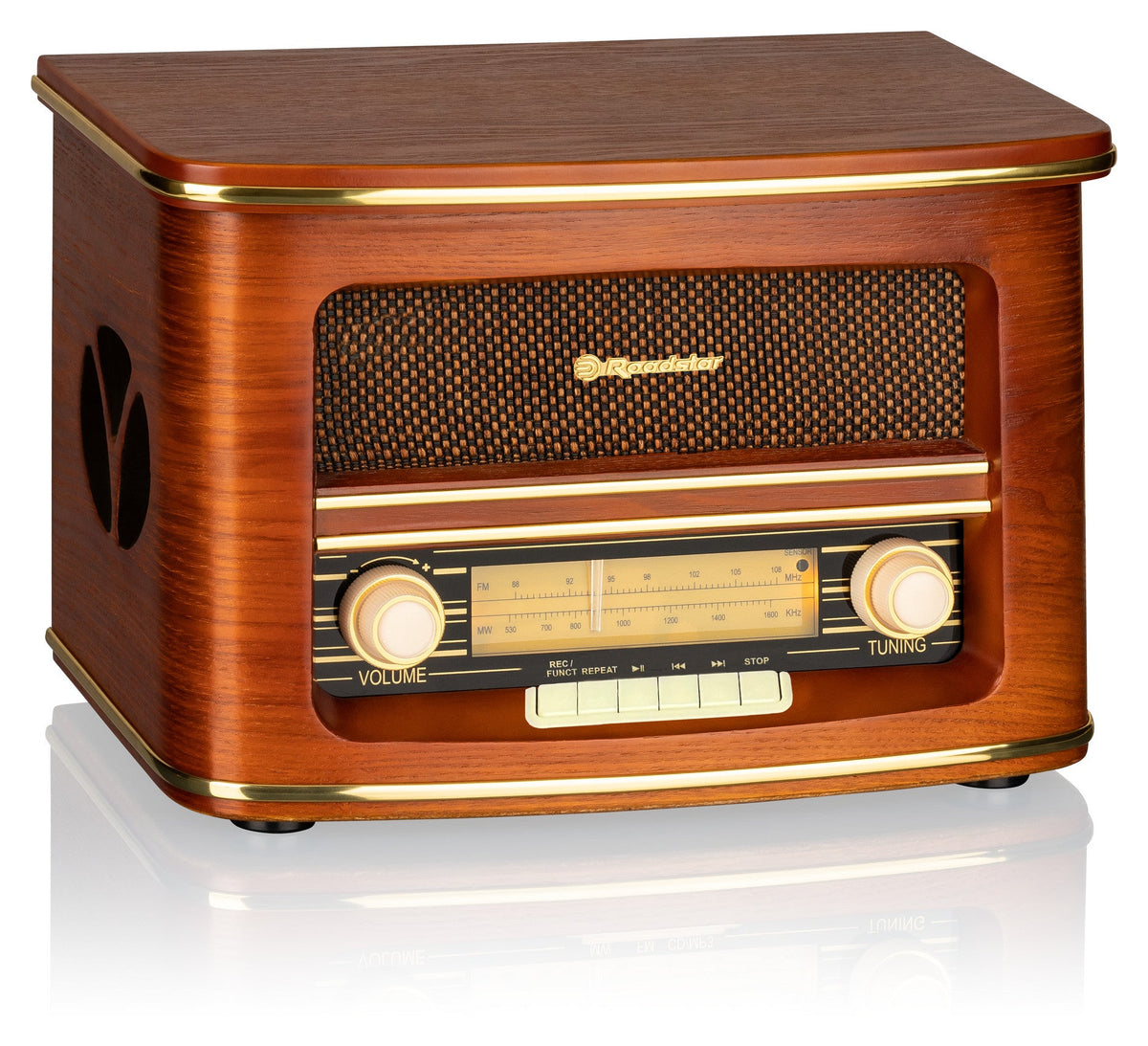 Roadstar HRA-1500UEMP Vintage CD/USB Radio product view