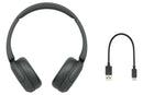 Sony WH-CH520 Wireless Bluetooth Headphones – On-Ear, Up to 50h Battery