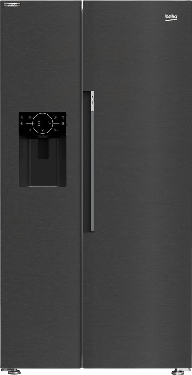 Beko Freestanding American Style Fridge Freezer with Harvest Fresh | ASP342VPZ