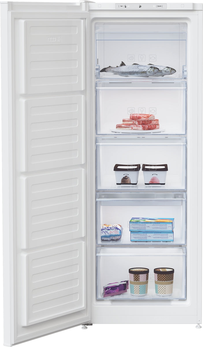 Beko Freestanding Tall Larder Freezer with Freeze Guard | FSG3545W