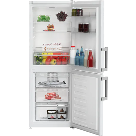 Blomberg 55cm Freestanding Frost Free Fridge Freezer | KGM4524W