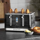Russell Hobbs Inspire 4 Slice Toaster Black | 24381