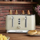 Russell Hobbs Inspire 4 Slice Toaster Cream | 24384