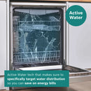 Bosch Series 2 Freestanding 60cm Dishwasher in Brushed Steel | SMS2HVI67G