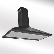 LuxAir 100cm Chimney Hood | LA-100-DTD-BLK