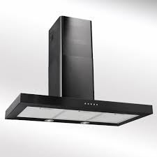 LuxAir 110cm Chimney Hood | LA-110-FLT-BLK