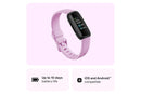 Fitbit Inspire 3 - Health & Fitness Tracker with 10-Day Battery & AMOLED Display - Black/Lilac Bliss | 79-FB424BKLV