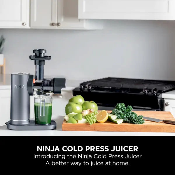 Ninja Cold Press Juicer with Anti-Clog Filter Machine Grey - JC151UK | Lally's Electrical Dundalk - image 2