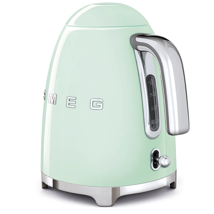 Smeg 1.7L Retro Style Kettle Pastel Green