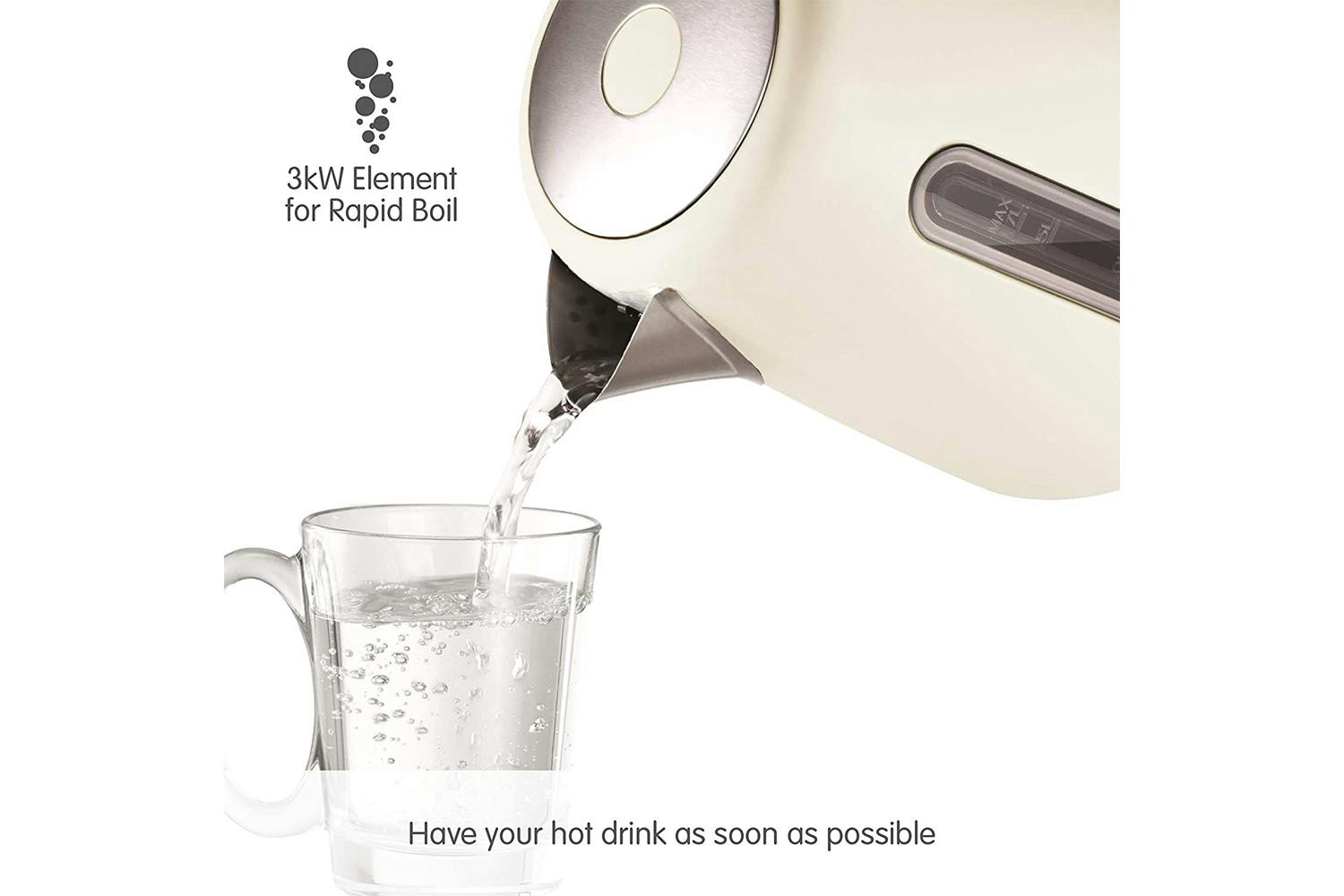 Morphy Richards Equip 102784 Jug Kettle – Cream