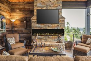 Dimplex Driftwood & River Rock Accessory Kit — Model LF74DWS