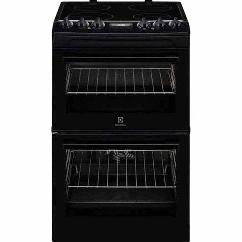 Electrolux 55cm Double Oven Electric Cooker | LKR555100B Electrolux Oven Lallys Electrical Ireland