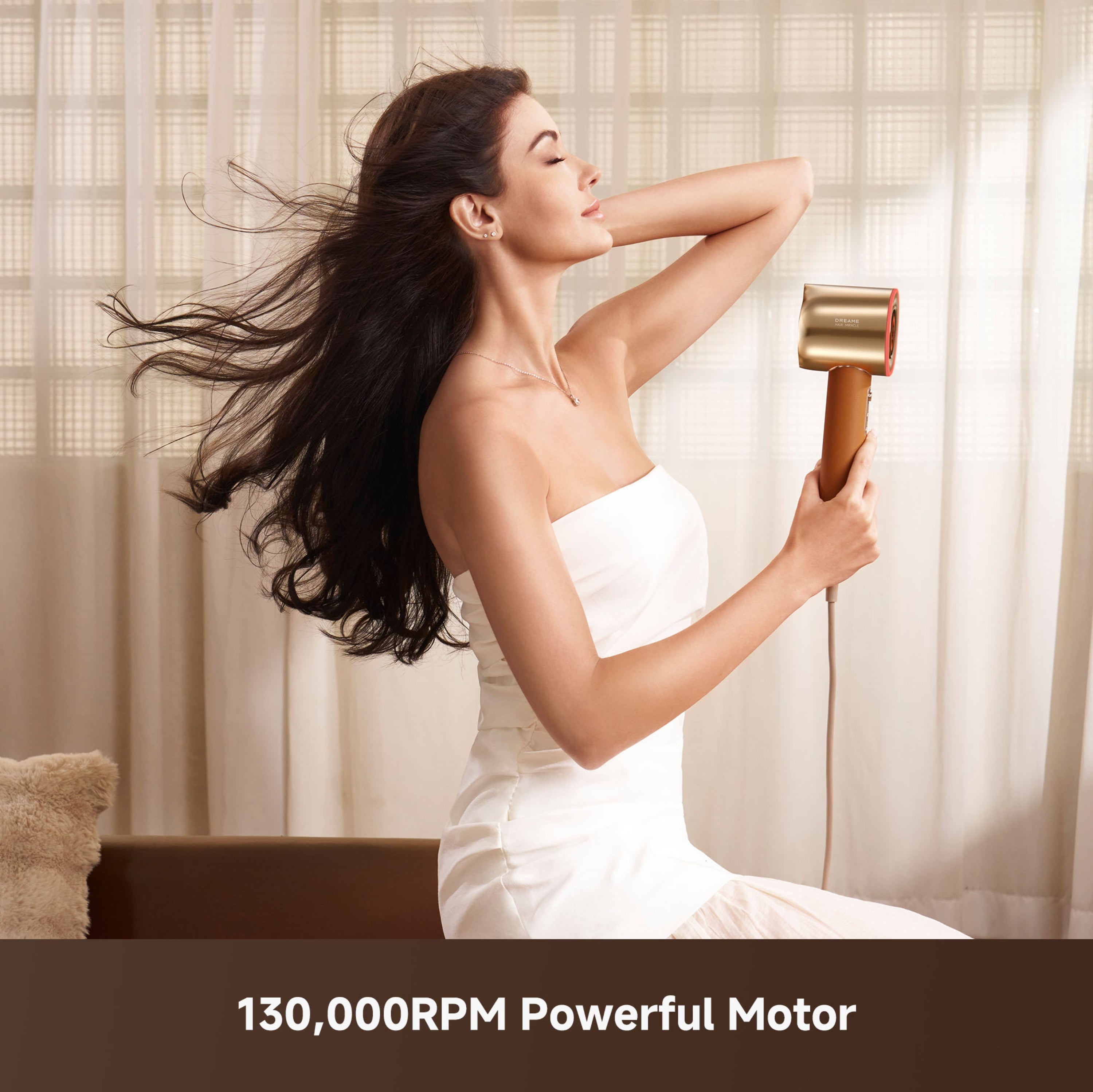 Dreame Miracle Pro Hair Dryer | Gold | AHX30