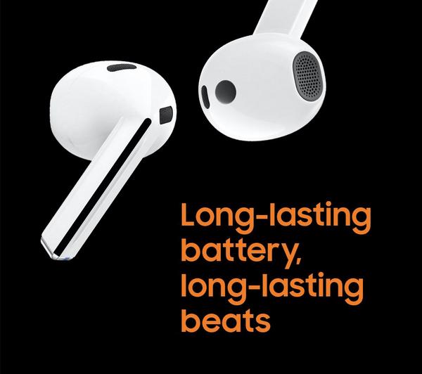 Samsung Galaxy Buds3 True Wireless Earbuds – Silver
