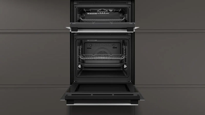 NEFF U1ACE5HN0B N50 Built-In Double Oven (71 L + 34 L, Stainless Steel)