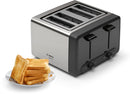 Bosch DesignLine 4-Slice Toaster — Model TAT4P440GB (Stainless Steel)