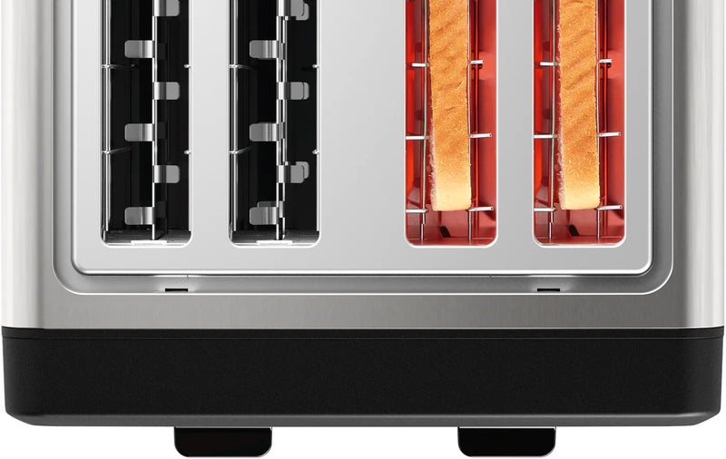 Bosch DesignLine 4-Slice Toaster — Model TAT4P440GB (Stainless Steel)