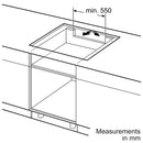 Neff N70 T68FHV4L0 80 cm Flex Induction Hob (Black)