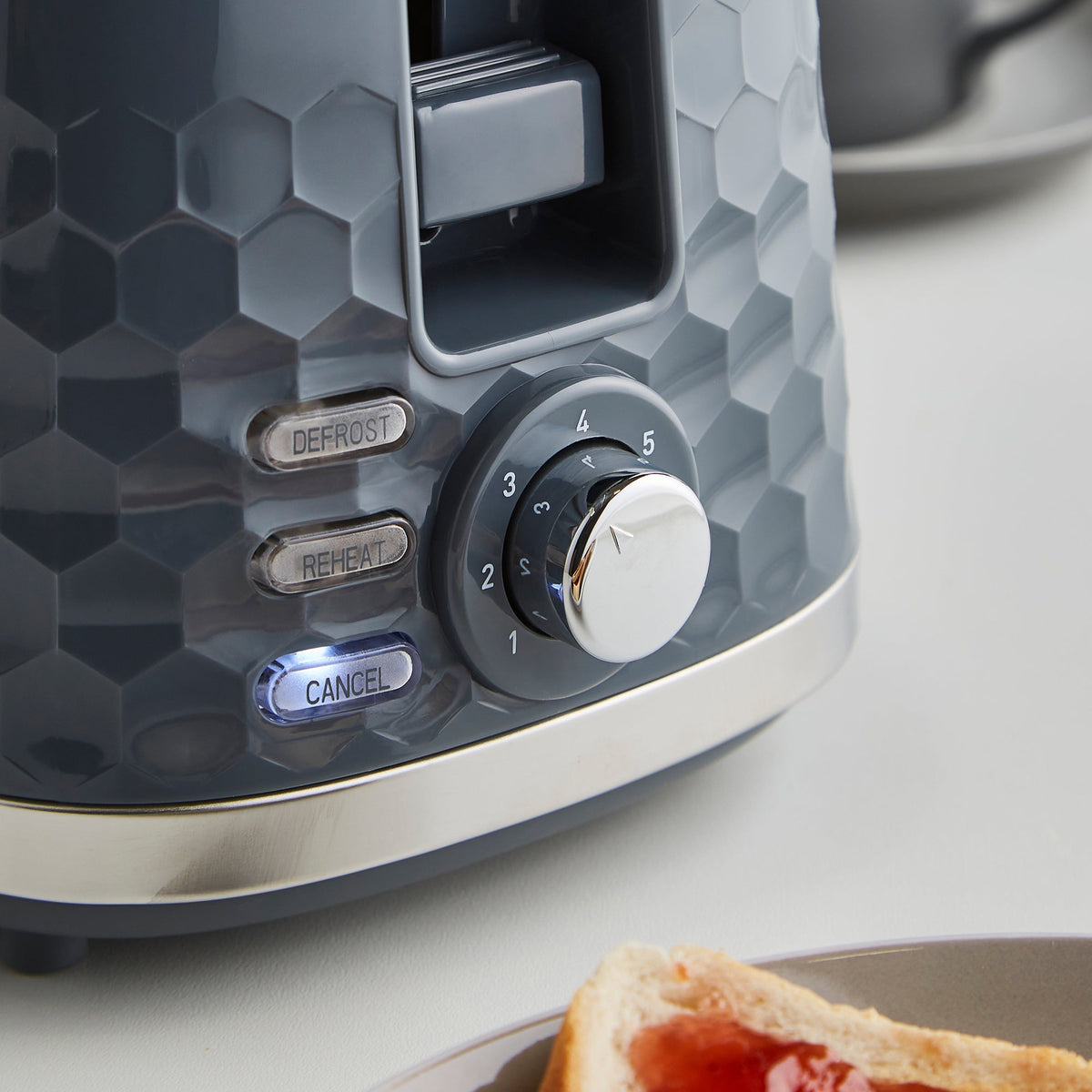 Morphy Richards Hive 2-Slice Toaster Grey | 220033 view 4