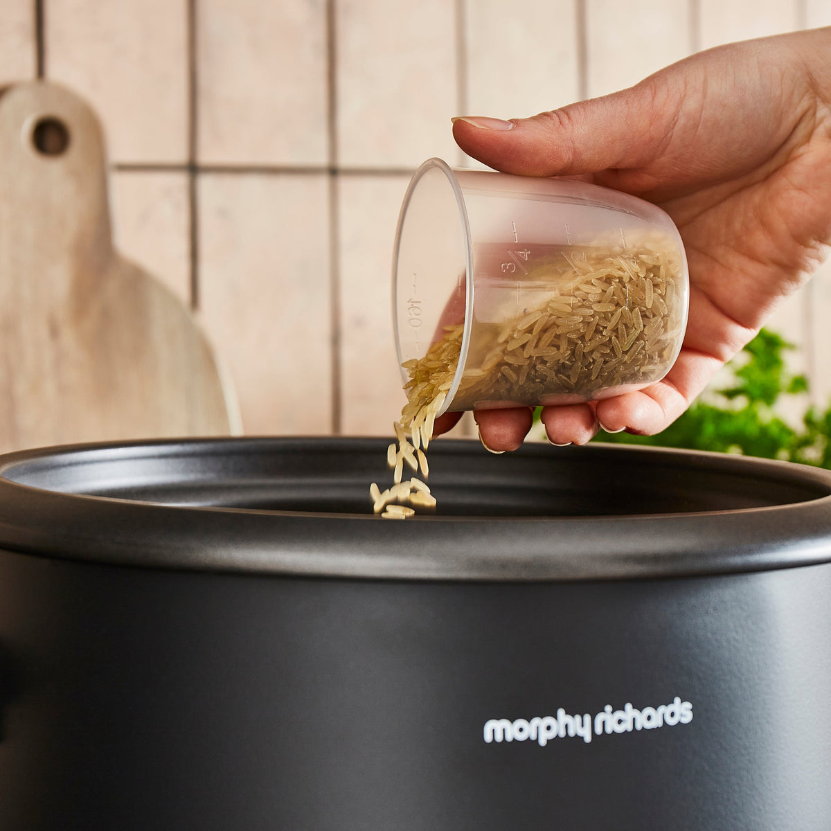 Morphy Richards 8-Cup Rice Cooker and Steamer - Black - 471001 | Lally's Electrical Dundalk - image 4