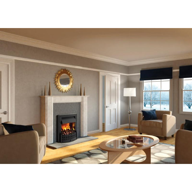Dimplex Danville OptiMyst with 2kW Fan Heater | Black