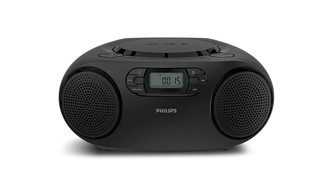 Philips CD Radio Bluetooth Portable Black - TAZ2000B/10 | Lally's Electrical Dundalk