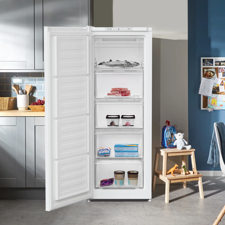 Beko 177L Frost-Free Upright Freezer - White - FNE4545W | Lally's Electrical Dundalk - image 5