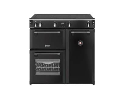 Stoves Richmond 90cm Induction Range Cooker - Black - 444411853 | Lally's Electrical Dundalk