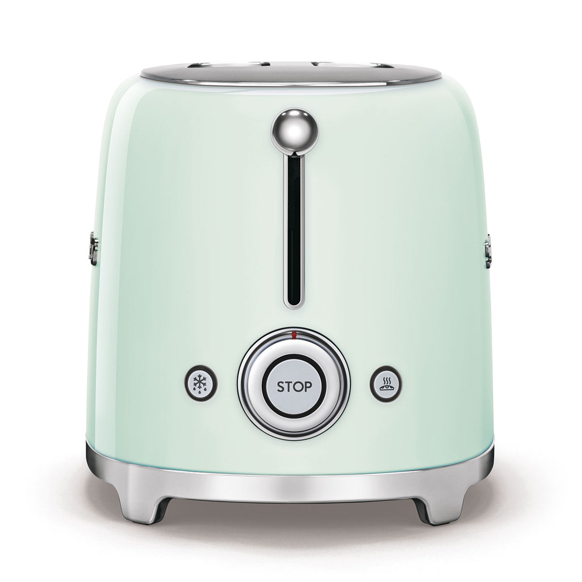 Smeg Retro 50's Style 2 Slice Toaster | Pastel Green | TSF01PGUK