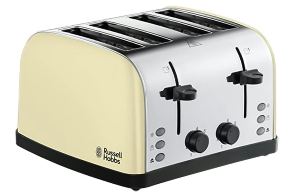 Russell Toaster Russell Hobbs 4-Slice Toaster — 28363 (Cream / Stainless Steel)