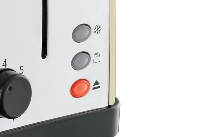 Russell Hobbs 4-Slice Toaster — 28363 (Cream / Stainless Steel)