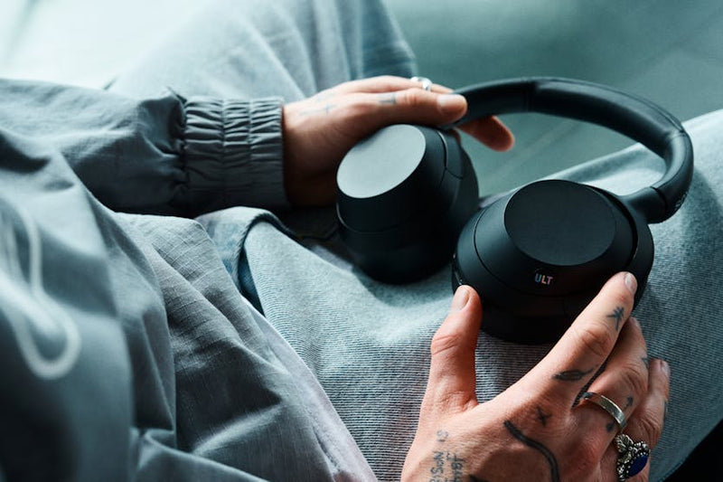 Sony WH-ULT900N Wireless Noise-Cancelling Over-Ear Headphones (Black)